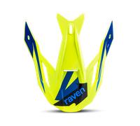 Frontino Casco Cross Raven Morphous Fluo Giallo/Blu Fluo Giallo,Blu