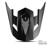Frontino Casco Cross Shot Race Gear Lite Solid 27 Nero/Opaco Nero,Opaco