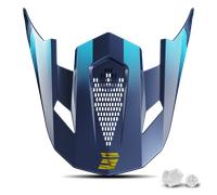 Frontino Casco Cross Shot Race Gear Lite Volt 27 Blu Perlato Blu Perlato