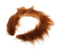 Frontino Orecchie di Leone Peluche Marrone, Costume Animale | Accessorio Cosplay dal Look Cartone, Vestibilità Sicura, per Mascherate, Foto e Appassionati di Teatro