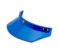 FRONTINO PARASOLE BILTWELL MOTO VISOR BLU BLUE X CASCO CASCHI CON 3 BOTTONI BILTWELL DMD BANDIT YAM AFX TORX