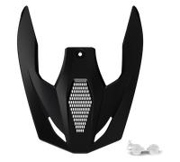 Frontino Per Casco Shot Race Gear Furious Solid Nero Opaco Nero Opaco