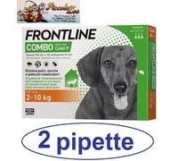 Frontline Combo antiparassitario cane di 2-10Kg 1- 2- 3- 6- 9- 12 pipette NEW