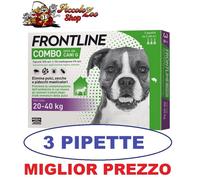 Frontline Combo cane 20-40kg 3 pipette antiparassitario per cani
