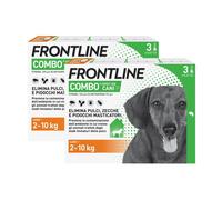 Frontline COMBO Cane 6 Pipette → Antiparassitario per Cani da 2-10 kg Antipulci