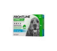 FRONTLINE COMBO CANE MEDIO (3 pipette) - Antiparassitario per la prevenzione e il trattamento delle infestazioni da pulci, zecche e pidocchi nei cani di media taglia