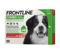 Frontline Combo per cani : 3 pipette per taglia gigante (40-60 Kg)
