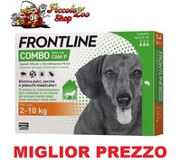 Frontline Combo cani 3 pipette antiparassitario per cane 2-10kg NEW