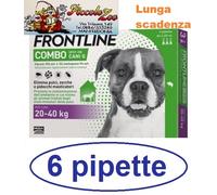 Frontline Combo cani antiparassitario cane di 20-40Kg 1-3-6-9-12 pipette