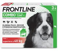 Frontline Combo Cani Antiparassitario Contro Pulci, Zecche E Pidocchi +40Kg 3 PIPETTE