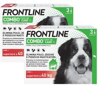 Frontline Combo Cani Antiparassitario Contro Pulci, Zecche E Pidocchi +40Kg KIT 6 PIPETTE