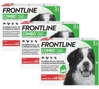 Frontline Combo Cani Antiparassitario Contro Pulci, Zecche E Pidocchi +40Kg KIT 9 PIPETTE