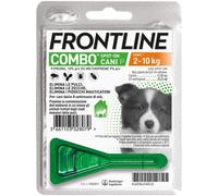 FRONTLINE Combo, 1 Pipetta, Cane Taglia S (2 - 10 Kg), Antiparassitario per Cani, Cuccioli di Lunga Durata, Protegge il Cane e Anche la Casa da Pulci, Zecche, Uova e Larve, Antipulci 1 Pipetta