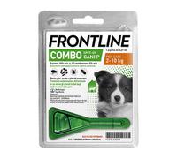 FRONTLINE Combo, 1 Pipetta, Cane Taglia S (2 - 10 Kg), Antiparassitario per Cani, Cuccioli di Lunga Durata, Protegge il Cane e Anche la Casa da Pulci, Zecche, Uova e Larve, Antipulci 1 Pipetta