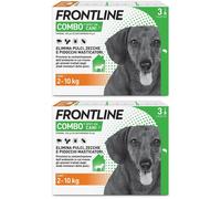 Frontline Combo Cani x3 Pipette, Antiparassitario per Cani (2-10Kg) Co