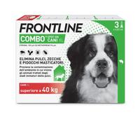 frontline Combo Cani x3 Pipette, Antiparassitario per Cani XL e Cuccioli (+40Kg) Contro Pulci, Zecche, Uova, Larve E Pidocchi