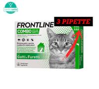 Frontline COMBO Gatti 3 / 6 / 9 / 12 / 15 / 18 Pipette ⇢ Antiparassitario GATTO