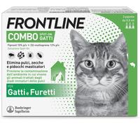 Fiprex Duo Gatti = Frontline Combo Gatto → Antiparassitario spot Gatti 3 Pipette
