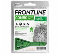 FRONTLINE Combo, 1 Pipetta, Antiparassitario per Gatti, Gattini e Furetti di Lunga Durata, Protegge da Pulci, Zecche, Uova, Larve e Anche la Casa, Antipulci In Confezione da 1 Pipetta da 0.5 ml
