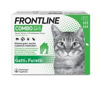 Frontline Combo Gatti X6 Antiparassitario Contro Pulci, Zecche E Pidocchi