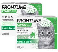 Frontline Combo Gatti x6 Antiparassitario Contro Pulci, Zecche E Pidocchi KIT 12 PIPETTE