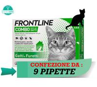 Frontline COMBO Gatto 3 / 6 / 9 / 12 / 15 / 18 / 21 Pipette → Antiparassitario