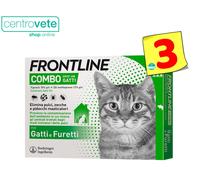 Frontline COMBO Gatto 3 / 6 / 9 / 12 / 15 / 18 Pipette ⇢ Antiparassitario GATTI