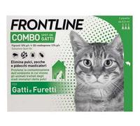 FRONTLINE COMBO PER GATTI E FURETTI in confezione da 3 pipette FRONTLINE