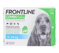 Frontline Combo Soluzione Spot-On Cani Taglia Media 10-20 kg 3 Pipette Monodose: