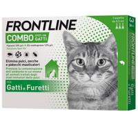 Frontline Combo Soluzione Spot-On Gatti 3 Pipette Monodose