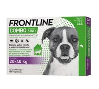 Frontline Combo Spot-On antiparassitario per cani 3 pipette peso 20-40 kg - Antiparassitario per cani - 1° ORDINE? scegli lo sconto BZR5 / BZR20 + 200 punti fedeltà