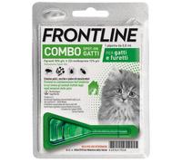 FRONTLINE Combo, 1 Pipetta, Antiparassitario per Gatti, Gattini e Furetti di Lunga Durata, Protegge da Pulci, Zecche, Uova, Larve e Anche la Casa, Antipulci In Confezione da 1 Pipetta da 0.5 ml