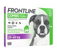Frontline Combo Spot-On Cane L 20-40 kg 6 Pipette da 4,02 ml - Antiparassitario