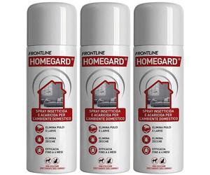 Frontline Homegard 250 ml, Spray Insetticida, Antipulci E Acaricida Pe