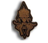 Frontline Observation Team Outfits PVC Patches, Tactical Night Vision Goggles Skull Finger Game Morale Armbands Badges Appliques, Hook Fastener Backing