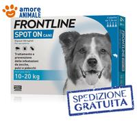 Frontline soluzione spot-on per cani 10-20 kg - 4 pipette (1,34 ml)