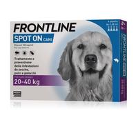 Frontline soluzione spot-on cani L (Cani da 20 a 40 kg) - 4 pipette (2,68 ml)