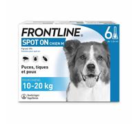 Frontline Spot On Cani 10-20kg 6 pipette - Antiparassitario
