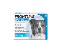 Frontline Spot On Cani x3 Antiparassitario Contro Pulci E Zecche (10-20Kg) | Lunga Durata, Protegge da Zecche, Pulci e Pidocchi, Antipulci in Confezione da 3 Pipette