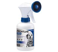FRONTLINE Spray 250 ml, Antiparassitario per Cani e Gatti e Cuccioli dal Secondo Giorno di Vita, a Lunga Durata, Elimina e Protegge da Zecche, Pulci e Pidocchi