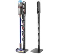 FrontLine - Supporto per aspirapolvere per Dyson Gen5, V8, V15, V12, V11, V10, V7, V6, in metallo, stabile, senza fori, da pavimento, organizer salvaspazio con 4 ganci per aspirapolvere Dyson cordless