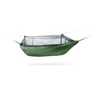 Frontline travel hammock with mosquito net Forest green verde