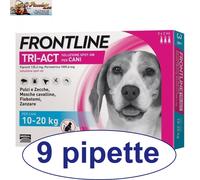 Frontline TRI-ACT 1- 3- 6- 9- 12- 18- 24 pipette antiparassitario cane 10-20 kg