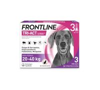 FRONTLINE¹ TRI-ACT 3 Pipette Antiparassitario Cani 1-60 kg Pulci Zecche Zanzare