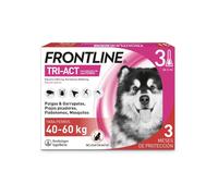 Frontline Tri-Act 3 pipetas - da 40 a 60 kg
