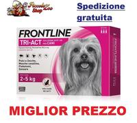 Frontline TRI-ACT 3 pipette per cani di 2-5 kg antiparassitario NEW