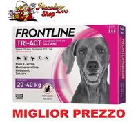 Frontline TRI-ACT 3 pipette per cani di 20-40 kg antiparassitario SCAD 2027 NEW