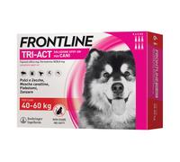 Frontline Antiparassitario Spot On Tri-Act per cani - 6 pipette da 6 ml (40-60 kg)