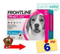 Frontline TRI-ACT 6 Pipette CANI 5-10 /10-20/20- 40/40-60 Kg → Antiparassitario