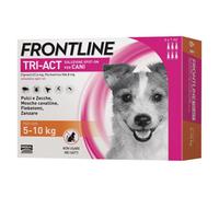 Frontline - Tri Act Antiparassitario Cani da 5 a 10 kili Confezione 6 Pipette da 1 Ml